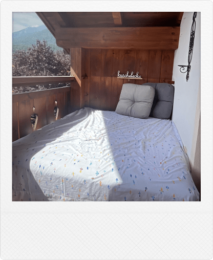 Polaroid of the Living room