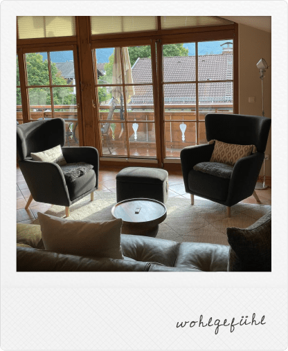 Polaroid of the Living room