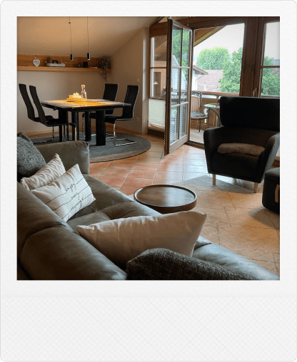 Polaroid of the Living room